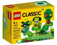 Конструктор Lego Classic Зелені кубики для творчості, 60 деталей (11007)