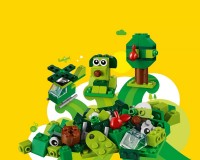 Конструктор Lego Classic Зеленый набор для конструирования, 60 деталей (11007)