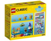 Конструктор Lego Classic Прозрачные кубики, 500 деталей (11013)
