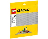 Конструктор Lego Classic Базовая пластина серого цвета, 1 деталь (10701)