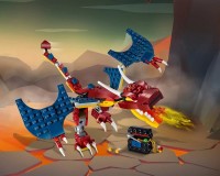Конструктор Lego Creator Вогняний дракон, 234 деталі (31102)
