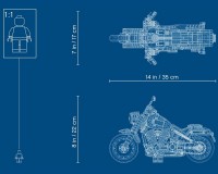 Конструктор Lego Creator Harley-Davidson Fat Boy, 1023 детали (10269)
