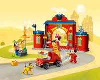 Конструктор Lego Disney Mickey and Friends Пожежне депо й машина Міккі і його друзів, 144 деталі (10776)