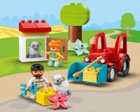 Конструктор Lego Duplo Сільськогосподарський трактор і догляд за тваринами, 27 деталей (10950)