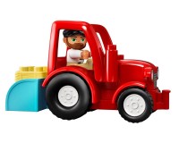 Конструктор Lego Duplo Сільськогосподарський трактор і догляд за тваринами, 27 деталей (10950)