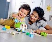 Конструктор Lego Duplo Сміттєвоз та сміттєпереробка, 19 деталей (10945)