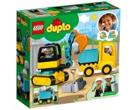 Конструктор Lego Duplo Вантажівка та гусеничний екскаватор, 20 деталей (10931)