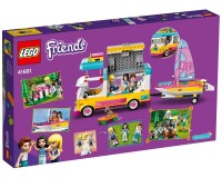 Конструктор Lego Friends Лесной дом на колесах и парусная лодка, 487 деталей (41681)