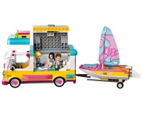 Конструктор Lego Friends Лісовий будинок на колесах і яхта, 487 деталей (41681)