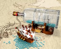 Конструктор Lego Ideas Корабель в пляшці, 962 деталі (92177)