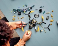 Конструктор Lego Marvel Super Heroes Двобій дронів Людини-Павука, 198 деталей (76195)