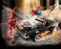 Конструктор Lego Marvel Super Heroes Человек-Паук и Призрачный Гонщик против Карнажа, 212 деталей (76173)