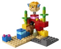 Конструктор Lego Minecraft Кораловий риф, 92 деталі (21164)