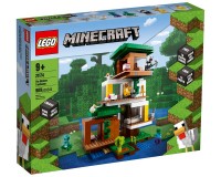 Конструктор Lego Minecraft Совеменный домик на дереве, 909 деталей (21174)