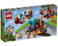 Конструктор Lego Minecraft Спотворений ліс, 287 деталей (21168)