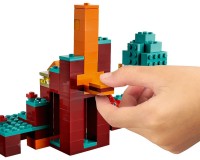 Конструктор Lego Minecraft Спотворений ліс, 287 деталей (21168)