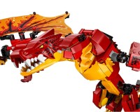 Конструктор Lego Ninjago Напад вогняного дракона, 563 деталі (71753)