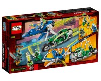 Конструктор Lego Ninjago Швидкісні рейсери Джея і Ллойда, 322 деталі (71709)