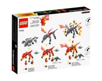 Конструктор Lego Ninjago Вогняний дракон Кая EVO 204 деталі (71762)