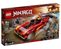 Конструктор Lego Ninjago Переслідувач ніндзя X-1, 599 деталей (71737)