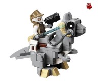 Конструктор Lego Star Wars Мікрофайтери AT-AT проти таунтауна, 205 деталей (75298)