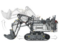 Конструктор Lego Technic Екскаватор Liebherr R 9800, 4108 деталей (42100)