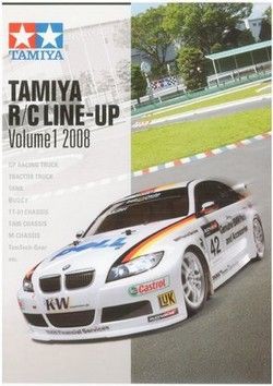 Ліфлет RC Line Up Vol.1 2008 англійський Tamiya (64342)