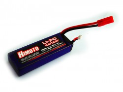 Аккумулятор 11.1V 5000mAh 3S 30C w/Banana Plug (Himoto, LP5000)