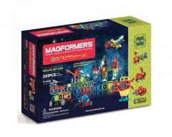 Магнітний конструктор Magformers Мегатранспорт майстер набір, 333 елемента