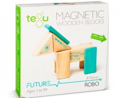 Магнитный конструктор Tegu Robo, 8 элементов