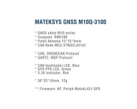GPS датчик и компас Matek M10Q-3100 CAN GNSS, AP_Periph