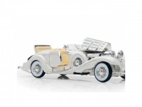 Автомодель (1:18) Mercedes-Benz 500 K Typ Specialroadster (1936) Macharadga білий