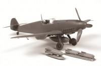 Збірна модель Зірка німецький винищувач «Мессершмітт Bf-109 F4» 1:48