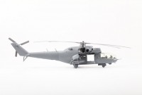Сборная модель Звезда советский ударный вертолёт «Ми-24А» 1:72
