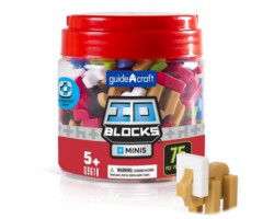 Конструктор Guidecraft IO Blocks Minis, 75 деталей (G9610)