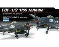 Збірна модель Academy Винищувач F8F-1/2 USS Tarawa 1:48 (AC12313)