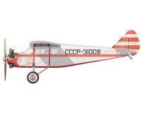 Збірна модель Amodel Радянський легкий багатоцільовий літак AIR-6 light civil aircraft 1:72 (AMO72306)
