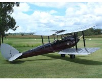 Збірна модель Amodel Британський біплан de Havilland DH.60M Metal Moth 1:72 (AMO72282)