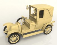 Сборная модель ICM Лондонское такси модель AG, 1910-е гг. 1:24 (ICM24031)