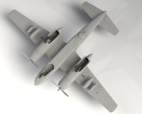 Сборная модель ICM Американский бомбардировщик A-26B Invader На Тихоокеанском ТВД,  IIМВ 1:48 (ICM48285)
