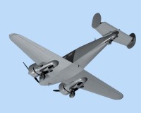 Збірна модель ICM Американський пасажирський літак C18S 1:48 (ICM48185)