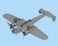 Збірна модель ICM Німецький бомбардувальник Do 17Z-2, IIСВ 1:48 (ICM48244)