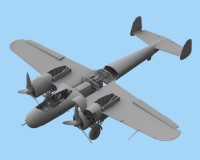 Сборная модель ICM Немецкий ночной истребитель Do 17Z-7, IIМВ 1:48 (ICM48245)