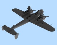 Збірна модель ICM Німецький літак-розвідник Do 215B-4, IIСВ 1:72 (ICM72305)