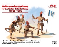 Збірні фігурки ICM Еритрейської батальйон італійської колоніальної армії, 1939-1940 рр. 1:35 (ICM35567)