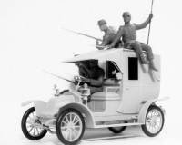 Збірна модель ICM Битва на Марні Таксі з французською піхотою 1914, IСВ 1:35 (ICM35660)
