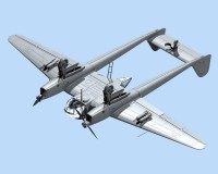 Сборная модель ICM Немецкий самолет-разведчик FW 189A-1, IIМВ 1:72 (ICM72291)