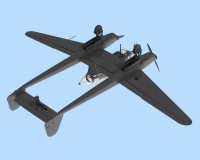 Сборная модель ICM Немецкий ночной истребитель FW 189A-1, IIМВ 1:72 (ICM72293)
