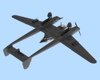 Сборная модель ICM Немецкий самолет-разведчик FW 189A-2, IIМВ 1:72 (ICM72292)
