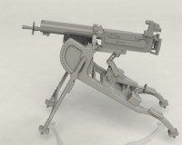 Збірна модель ICM Німецький кулемет MG08, IСВ 1:35 (ICM35710)